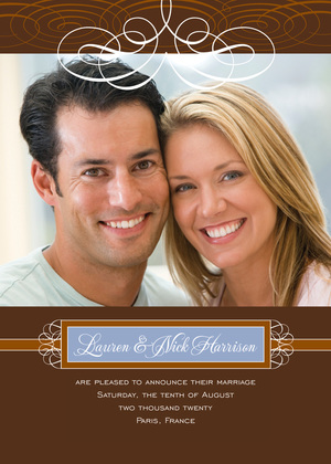 Premium Grand Rich Chocolate Thank You Cards