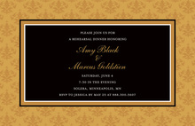 Sophisticated Bohemian Multiple Patterns Invitation