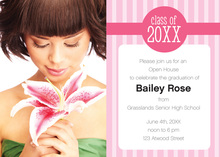 Grad on Books Invitation