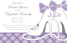 I DO Shoes Bridal Shower Event Invitations