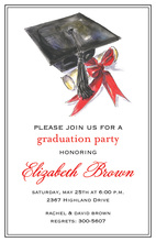 Classic Graduation Party Invitation