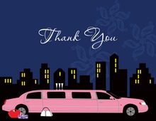 Out On The Town Thank You Cards