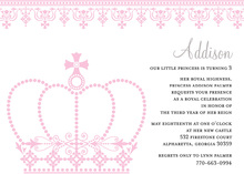 Tiaras Dress Up Divas Invitation