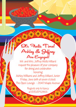 Inspired Modern Fiesta Border Invitations