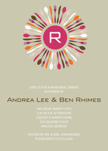 Retro Colorful Spin Invitations