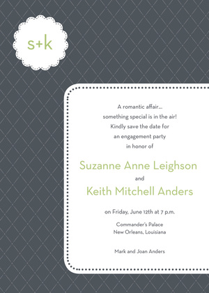 Pin Board Gray RSVP Cards