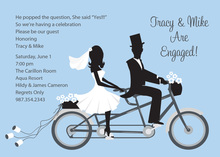 Boy Meets Girl Couple Shower Invitations