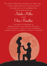 Proposal Silhouette Berry Invitations