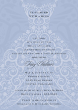 Trendy Dress In Lavender Invitations