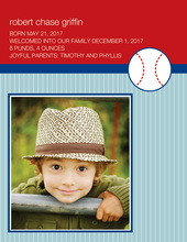 Baseball Glove Theme Invitation