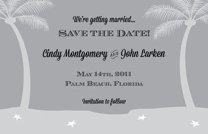 Adorable Cherished Tropics Invitation