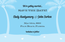 Posh Palms Invitation