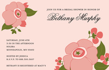 Bright And Brilliant Invitation