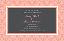 Victorian Pink Invitations