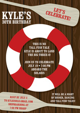 Steam Boat Down The River Invitations