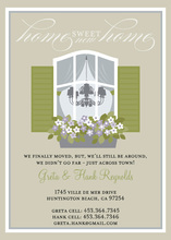 Home Sweet Home Taupe Invitations