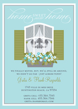 Home Sweet Home Blue Invitations