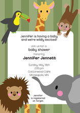 Jungle Boogie Invitations