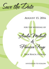 Palm Beach Square Tropical Invitations