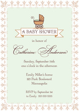 Tiny Scroll Fourish Invitation