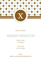 Elegant Initial Invitation