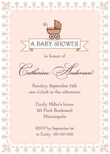 Timeless Gear Pink Invitations