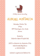 Super Buggy Girl Invitation