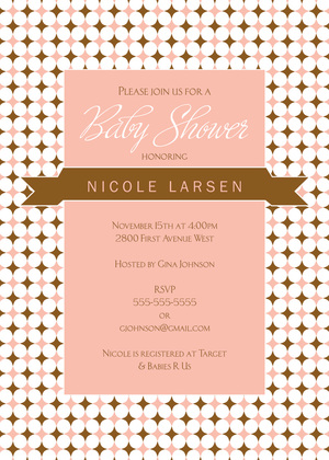 Plenty Dots Border Invitations