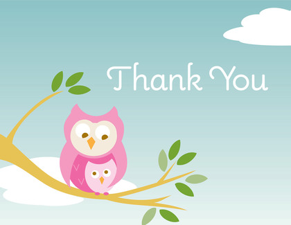 On Branch Boy Thank You Cards