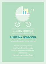 Wild Buggy Baby Shower Invitations