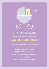 Peeking Girl Invitation