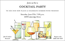 Memorable Drink Cluster Invitation