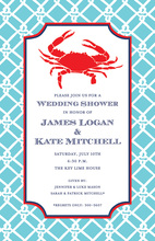 Classy Grey Pot Low Country Invitations