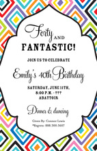 Quality Modern Mosaic Invitation