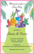 Fresh Basket Fruit Farmer Market Invitations