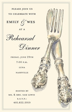 Rehearsal Dinner Party Ware Invitations