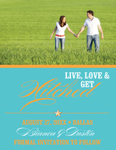 Blue Star Save The Date Photo Cards