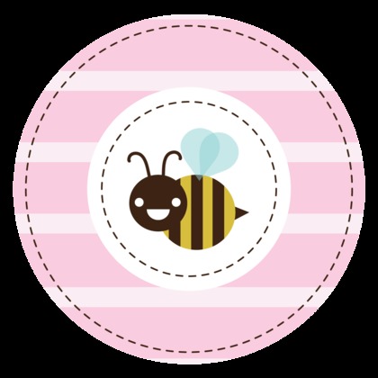 Mom-to-bee Yellow Stickers