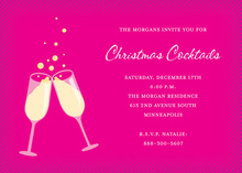 Pink Mimosa Party Invitations