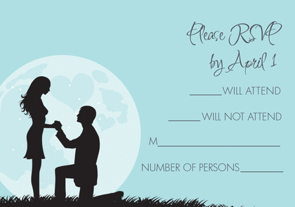 Proposal Silhouette Bali Invitations