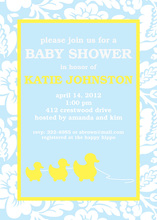 Little Duckies Baby Shower Invitations