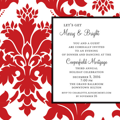 Natural Flourish Invitation