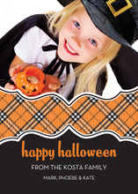 Spectacular Pumpkin Halloween Photo Cards