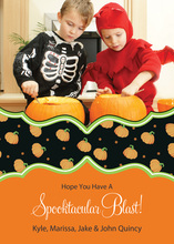 Halloween Candy Dots Photo Cards