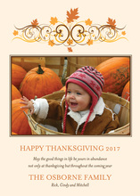 Beautiful Fall Leaves Invitations