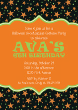 Super Candy Treats Party Invitations