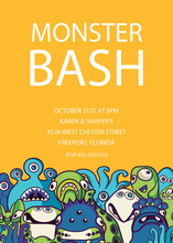 Monster Bash Invitations