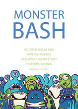 Monster Bash Invitations