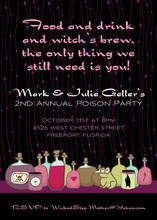 Halloween Cocktail Party Invitations