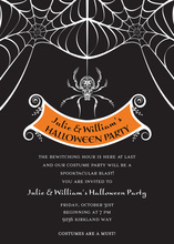 Fantastic Four Skeleton Dance Halloween Invitations